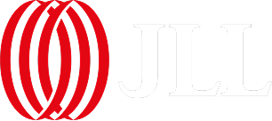 JLL logo red white